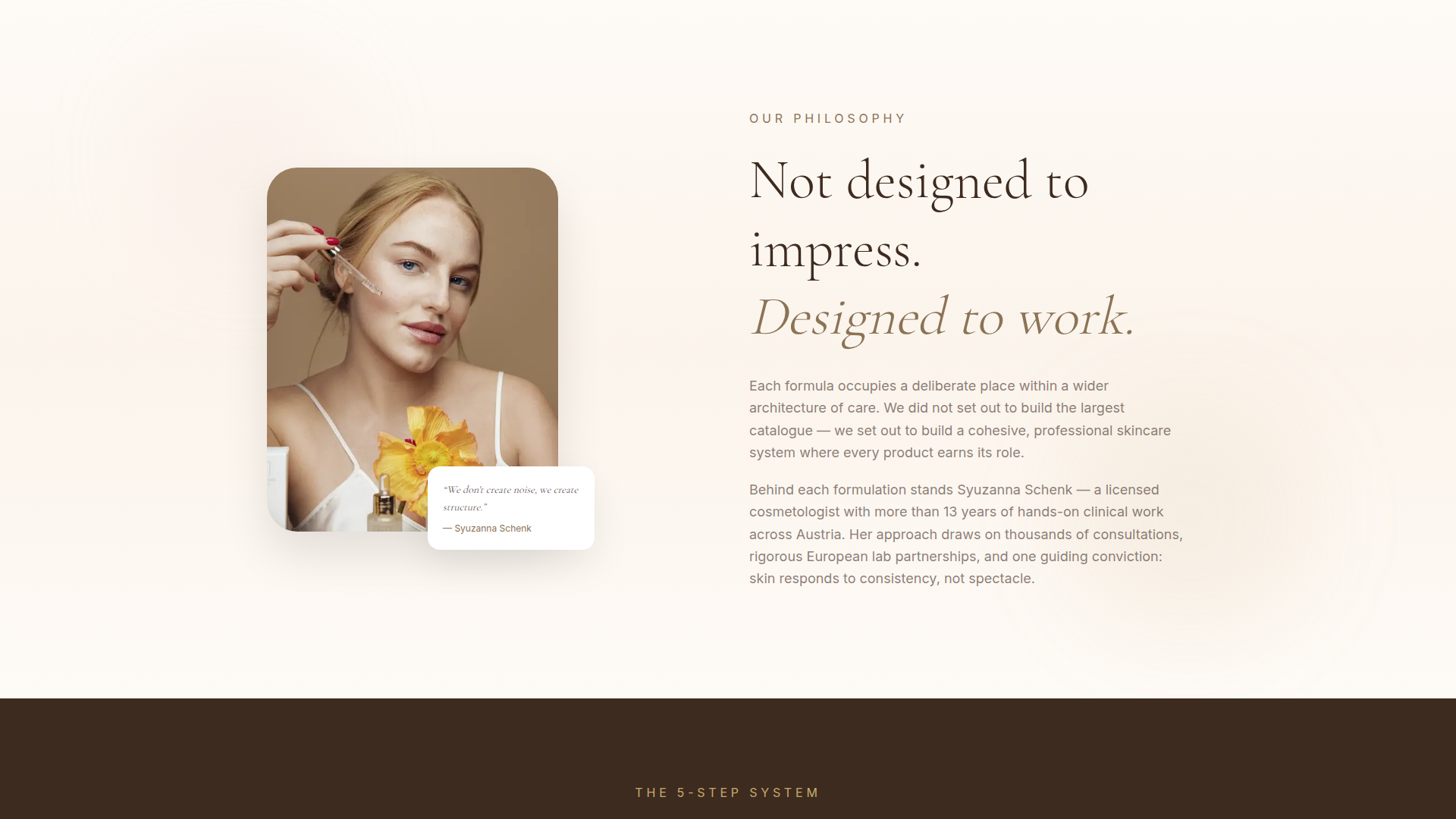 desktop block philosophy